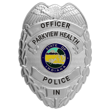 Parkview Health Police Velcro Flex Badge